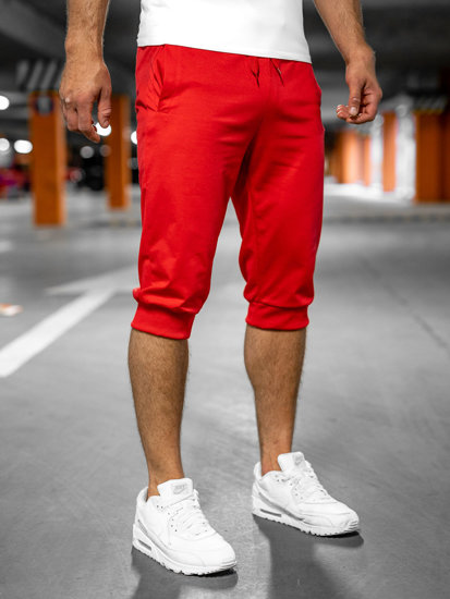 Bolf Herren Kurze Sporthose Baggy Pants Rot K10002