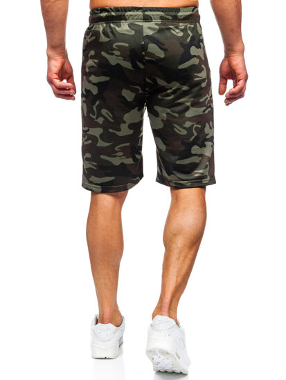 Bolf Herren Kurze Sporthose Camo Khaki  JX865