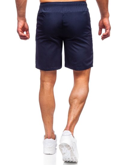 Bolf Herren Kurze Sporthose Dunkelblau  HH037