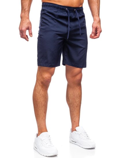 Bolf Herren Kurze Sporthose Dunkelblau  HH037