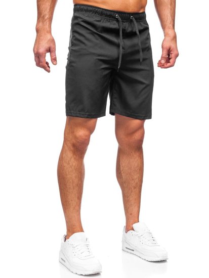 Bolf Herren Kurze Sporthose Schwarz  HH037