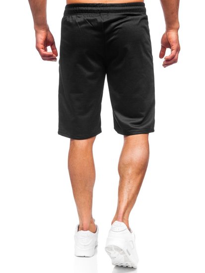 Bolf Herren Kurze Sporthose Schwarz  JX512