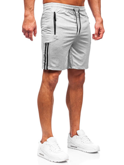 Bolf Herren Kurze Sporthose Shorts Grau  68020