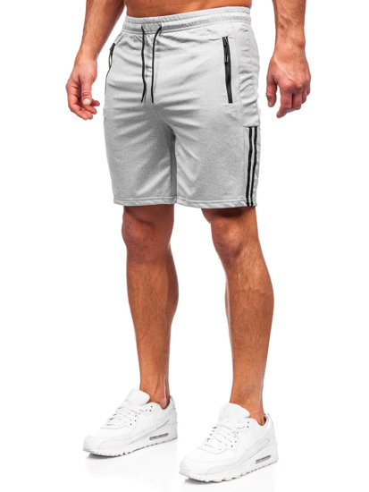 Bolf Herren Kurze Sporthose Shorts Grau  68020