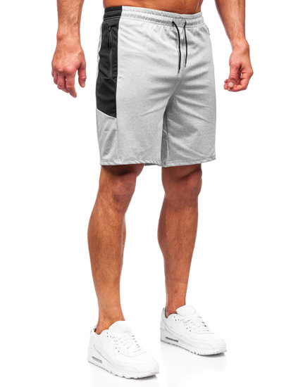 Bolf Herren Kurze Sporthose Shorts Grau  68026