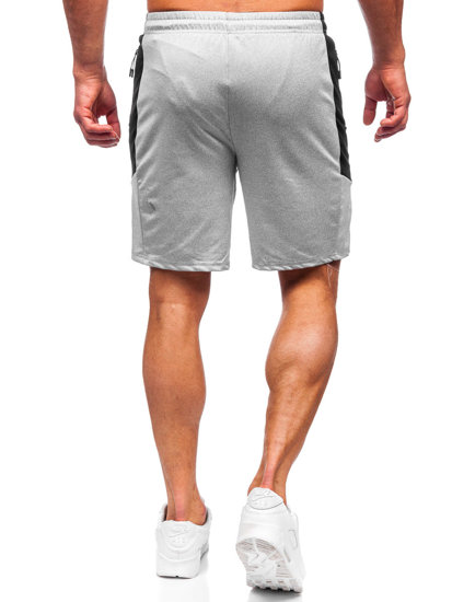 Bolf Herren Kurze Sporthose Shorts Grau  68026