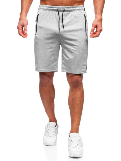 Bolf Herren Kurze Sporthose Shorts Grau  68040