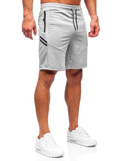 Bolf Herren Kurze Sporthose Shorts Grau  68041