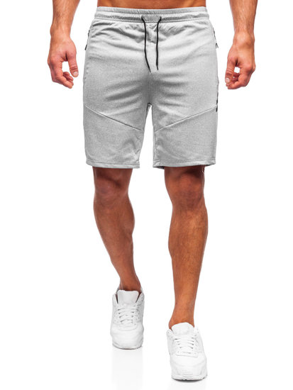 Bolf Herren Kurze Sporthose Shorts Grau  68041