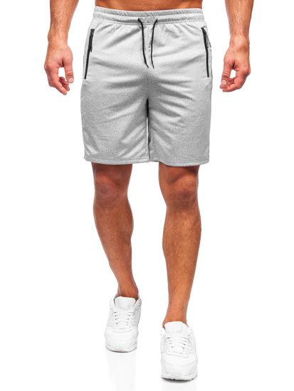 Bolf Herren Kurze Sporthose Shorts Grau  68058