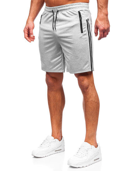 Bolf Herren Kurze Sporthose Shorts Grau  68058