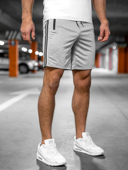 Bolf Herren Kurze Sporthose Shorts Grau  68058