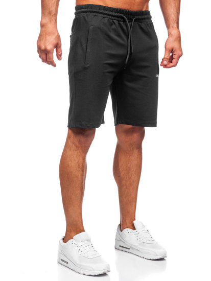 Bolf Herren Kurze Sporthose Shorts Schwarz  192523