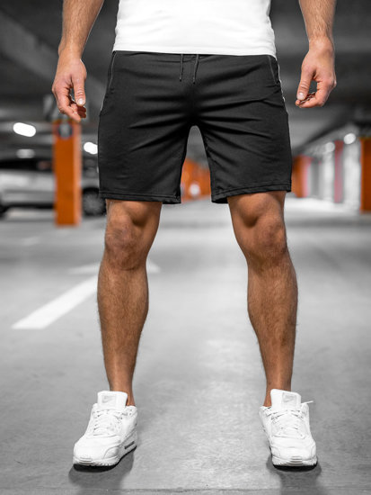 Bolf Herren Kurze Sporthose Shorts Schwarz  68006