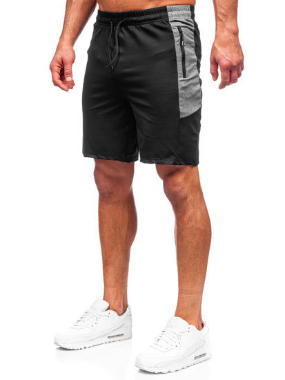 Bolf Herren Kurze Sporthose Shorts Schwarz  68026