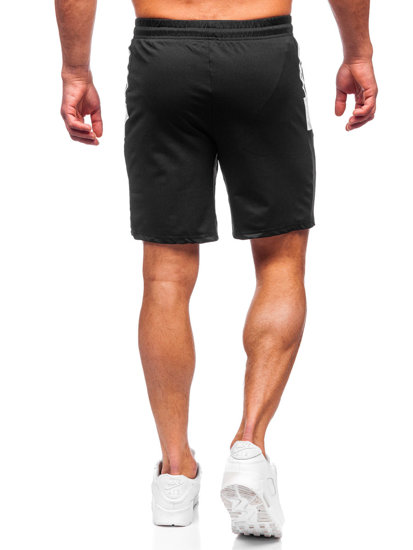 Bolf Herren Kurze Sporthose Shorts Schwarz  68040