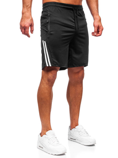 Bolf Herren Kurze Sporthose Shorts Schwarz  68057