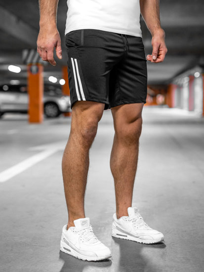 Bolf Herren Kurze Sporthose Shorts Schwarz  68057