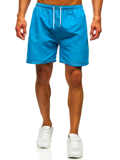 Bolf Herren Kurzehose Badeshorts Blau  HN101