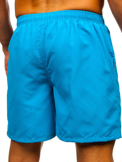 Bolf Herren Kurzehose Badeshorts Blau  HN123