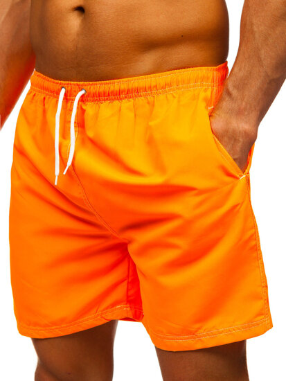 Bolf Herren Kurzehose Badeshorts Orange HN101