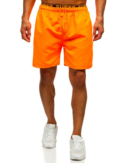 Bolf Herren Kurzehose Badeshorts Orange HN122