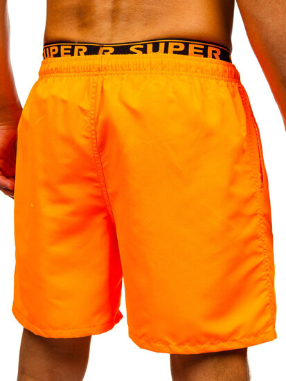 Bolf Herren Kurzehose Badeshorts Orange HN122