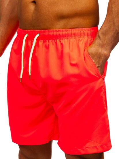 Bolf Herren Kurzehose Badeshorts Rosa HN123