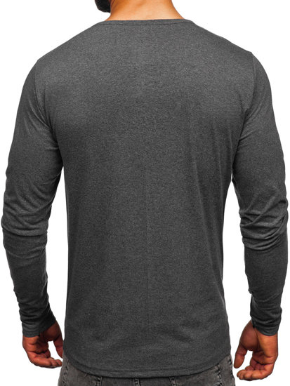 Bolf Herren Longsleeve Anthrazit  1114