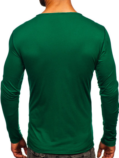 Bolf Herren Longsleeve Grün 547