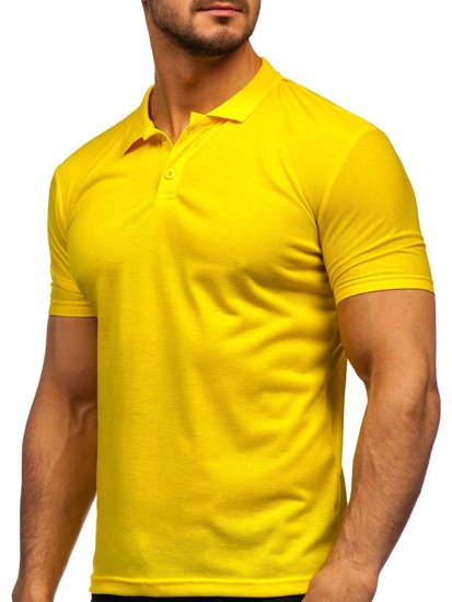 Bolf Herren Poloshirt Gelb  GD02