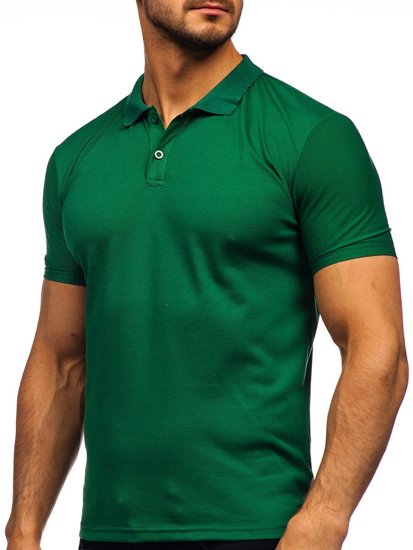 Bolf Herren Poloshirt Grün  GD02