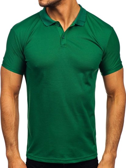 Bolf Herren Poloshirt Grün  GD02