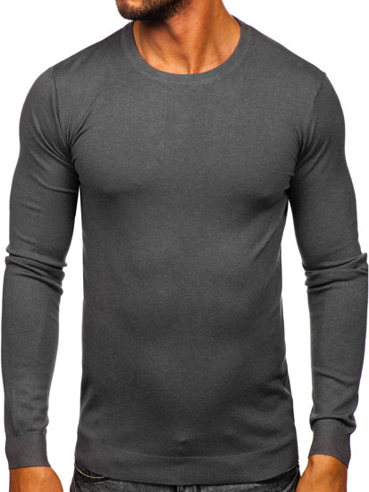 Bolf Herren Pullover Anthrazit  MMB602