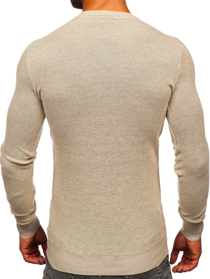 Bolf Herren Pullover Beige  W2-20124