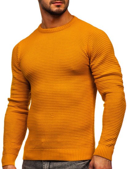 Bolf Herren Pullover Camel  4604