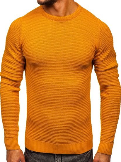 Bolf Herren Pullover Camel  4604