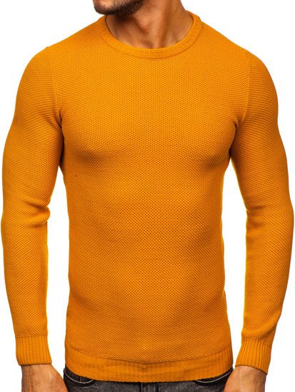 Bolf Herren Pullover Camel  4629