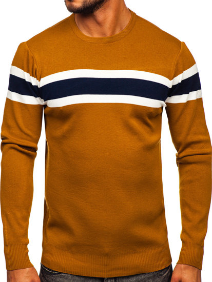 Bolf Herren Pullover Camel  H2108