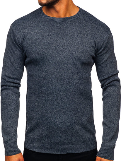 Bolf Herren Pullover Dunkelblau  S8165