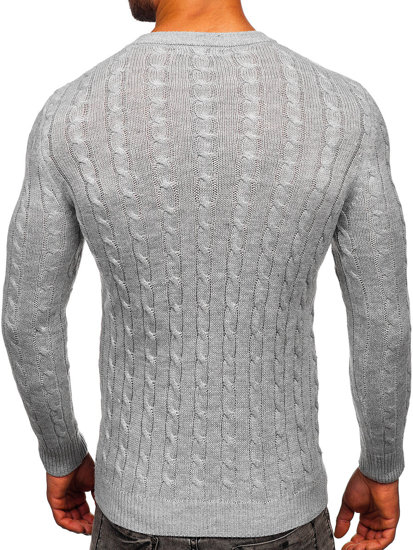 Bolf Herren Pullover Grau  MM6021