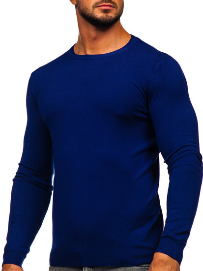 Bolf Herren Pullover Indigo  MMB602