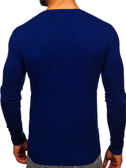 Bolf Herren Pullover Indigo  MMB602