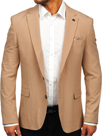 Bolf Herren Sakko casual Beige  026