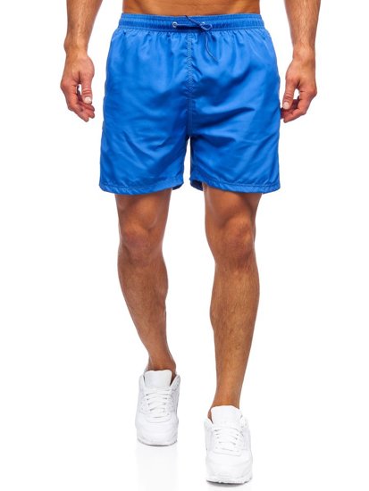 Bolf Herren Shorts Badehose Blau  YW07002