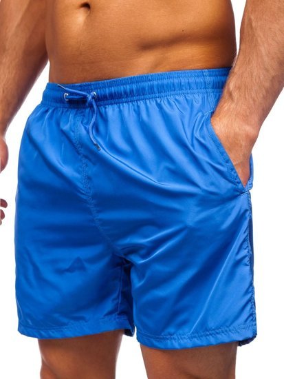 Bolf Herren Shorts Badehose Blau  YW07002