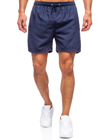 Bolf Herren Shorts Badehose Dunkelblau  YW07001