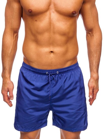 Bolf Herren Shorts Badehose Kobaltblau  YW07002