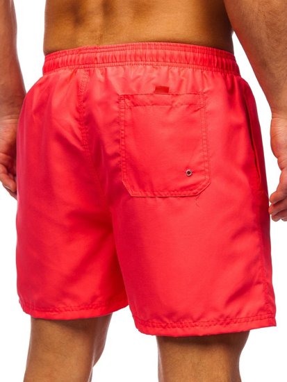 Bolf Herren Shorts Badehose Rosa  YW07001