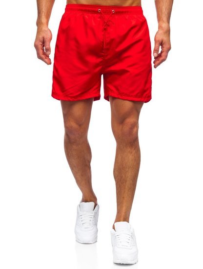 Bolf Herren Shorts Badehose Rot  YW07002